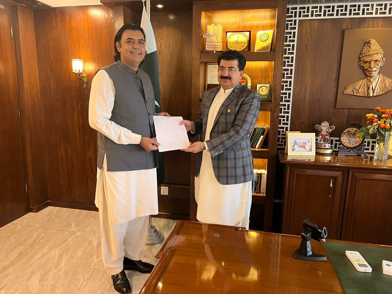 Sanjrani Accepts Resignation Of PPP Senator Mustafa Nawaz Pakistan Today