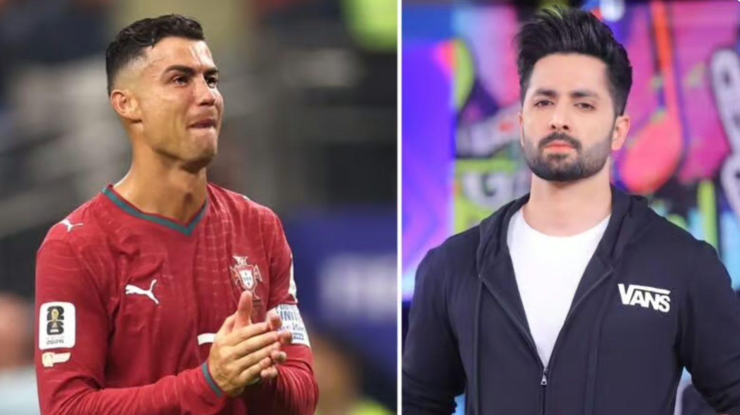 This is how Danish Taimoor said goodbye to Ronaldo