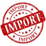 IMPORT red stamp