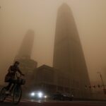 Flights canceled during China’s worst sandstorm in a decade