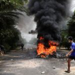 Myanmar arrests 39 over blasts, seeking training with rebels: media