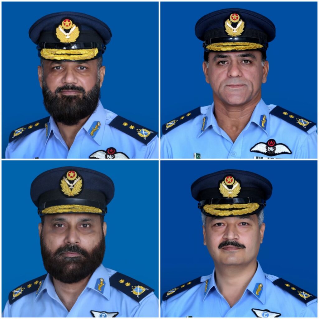 Four PAF officers promoted to rank of air vice marshal | Pakistan Today