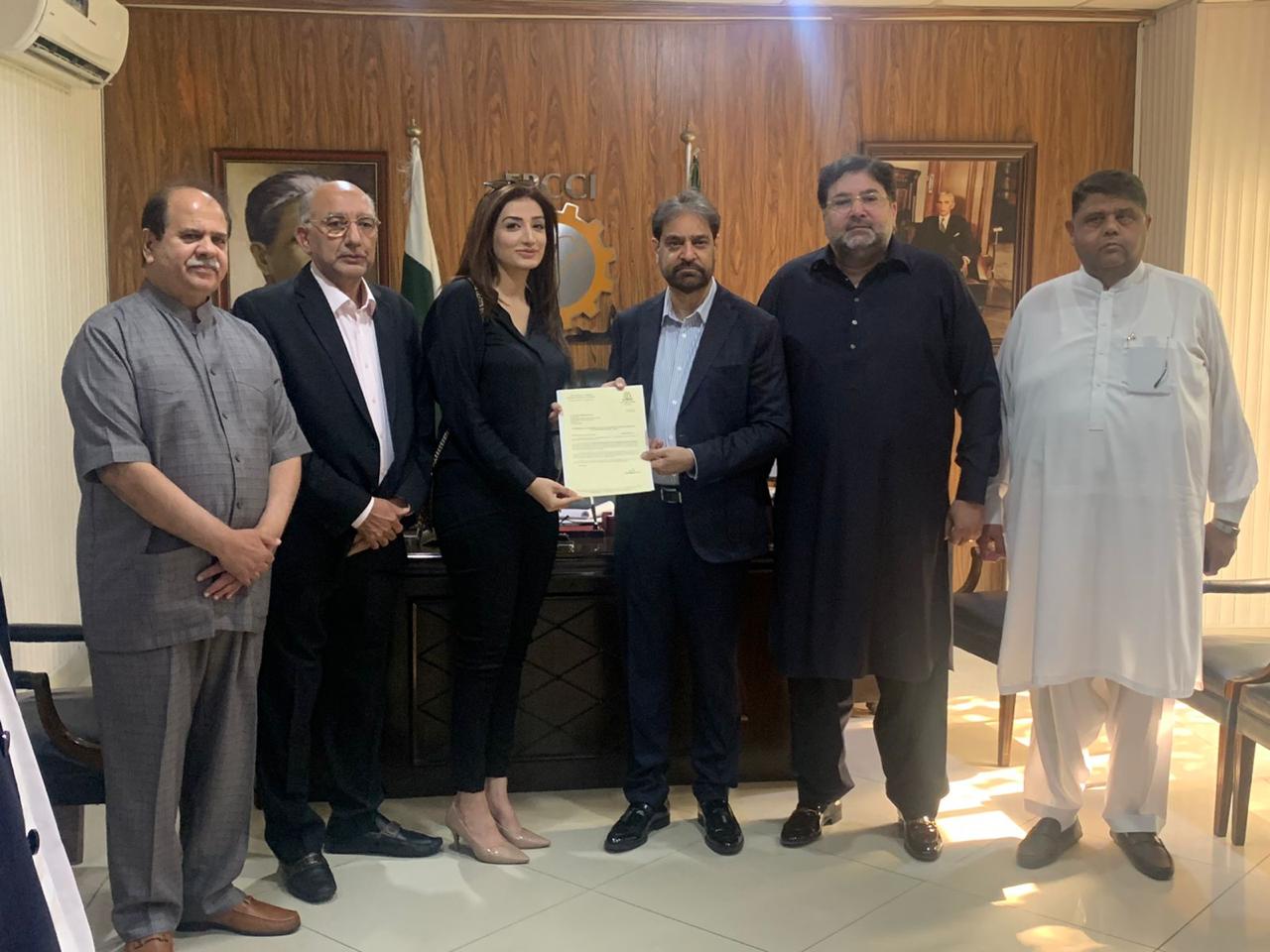 Sehar Tarar notified as FPCCI Convener of Overseas Investment Promotion ...