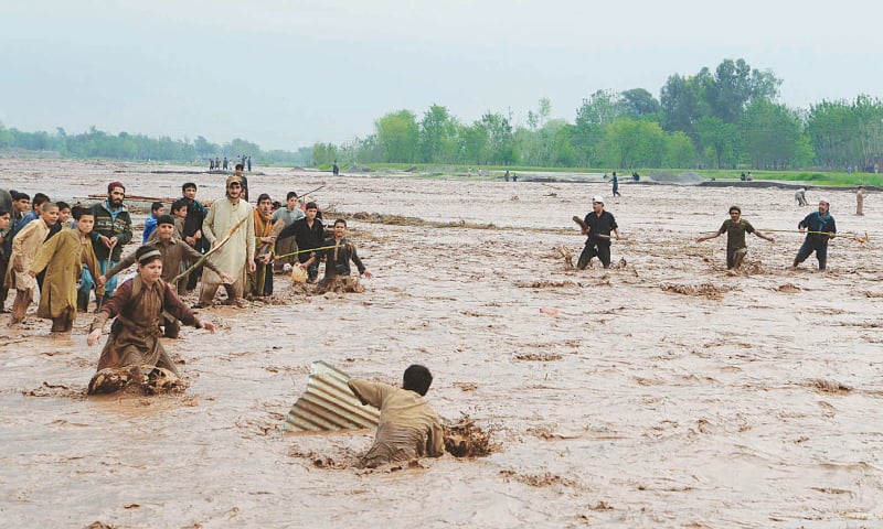 Climate change and floods in Pakistan