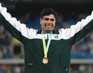 Arshad Nadeem arrives home after winning gold medals in Commonwealth ...