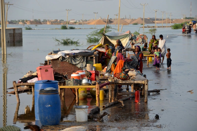 Pakistan Copes with the Unprecedented Floods