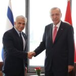 Israeli, Turkish leaders hold first meeting since 2008