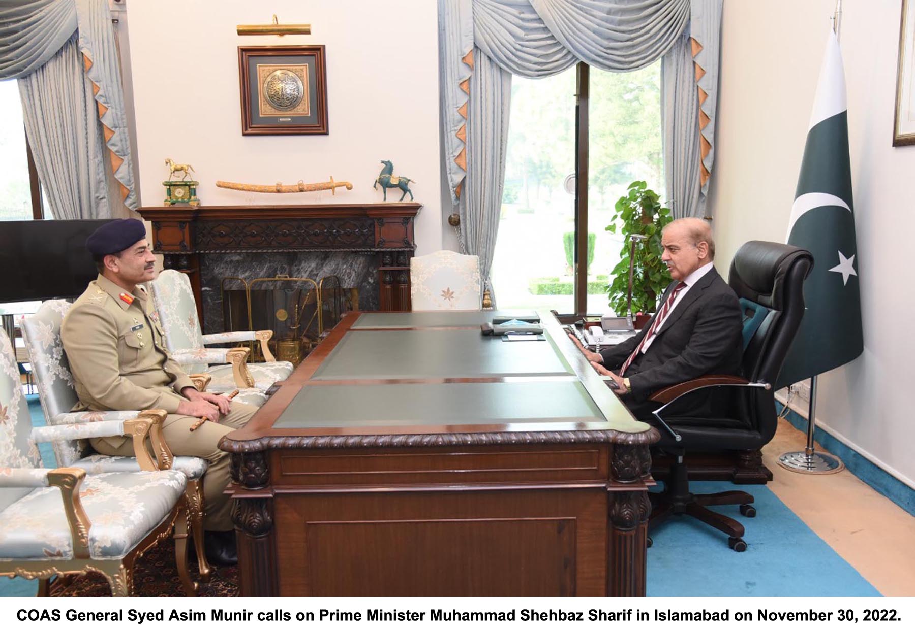 PM Shehbaz denounces 'vile campaign' against army chief