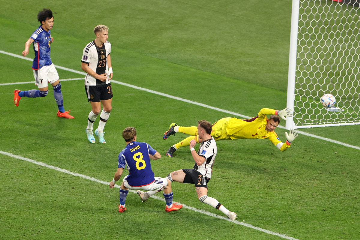 Germany crash out as Japan, Spain advance