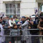 Muslims in London protest Holy Quran desecration