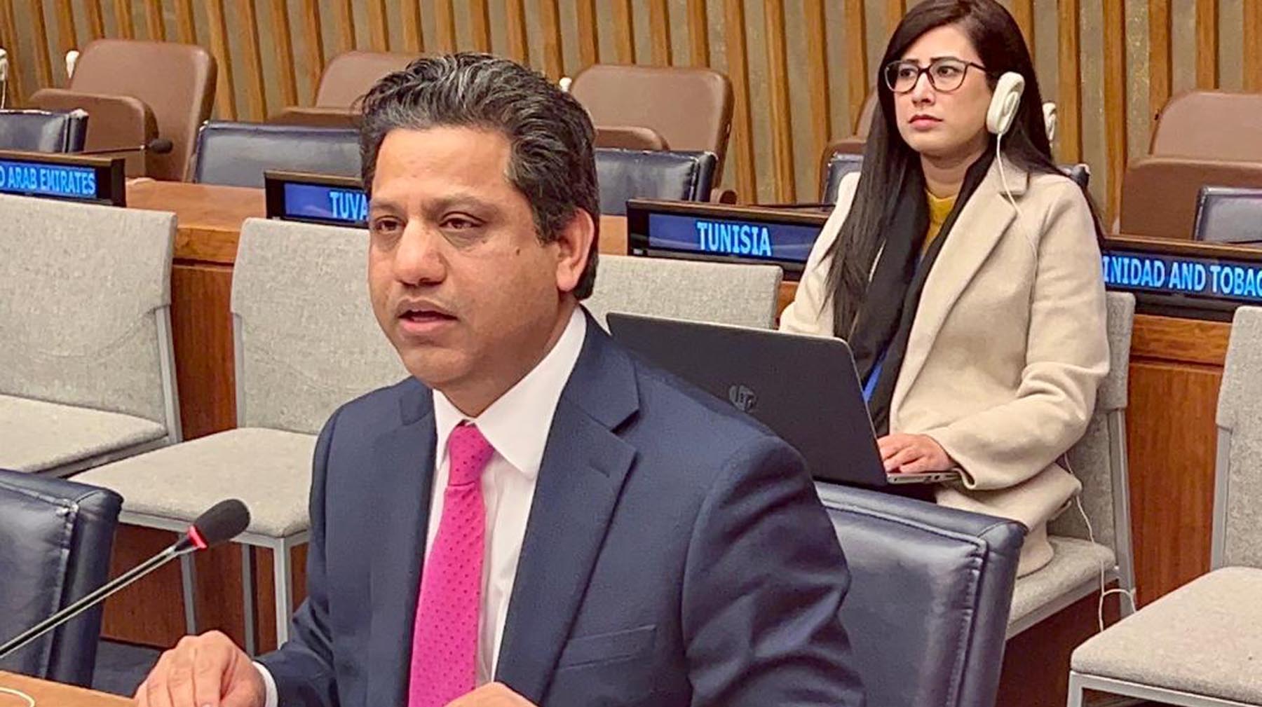 At UN, Pakistan calls for addressing inequalities exacerbated by multiple crises