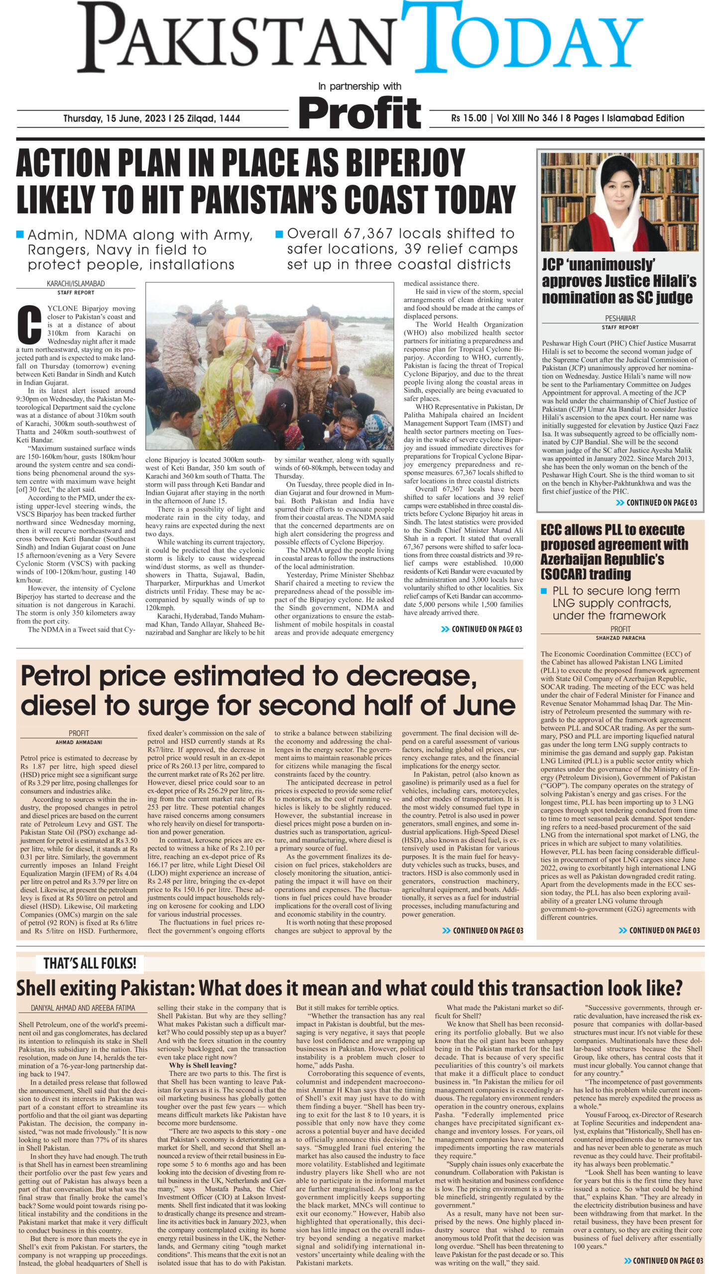 Epaper_23-06-15 ISB | Pakistan Today