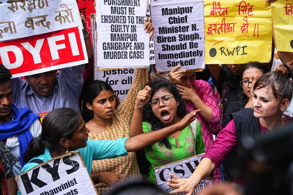 Indian women set fire to house of suspect as sex assault case triggers ...