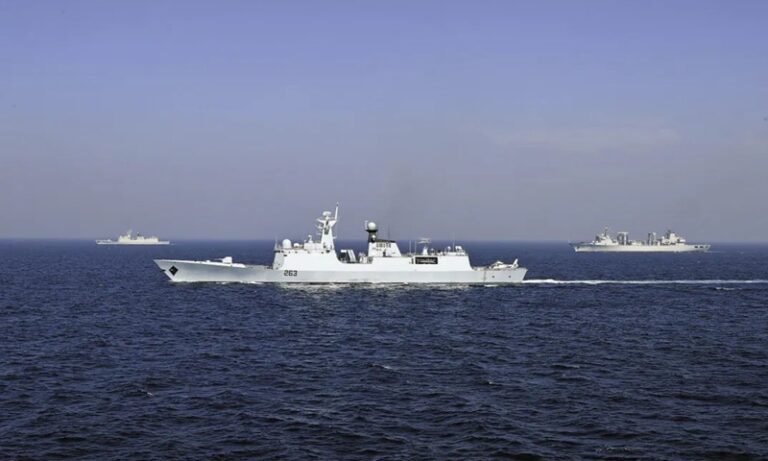 China, Pakistan hold first joint naval patrol to safeguard CPEC ...