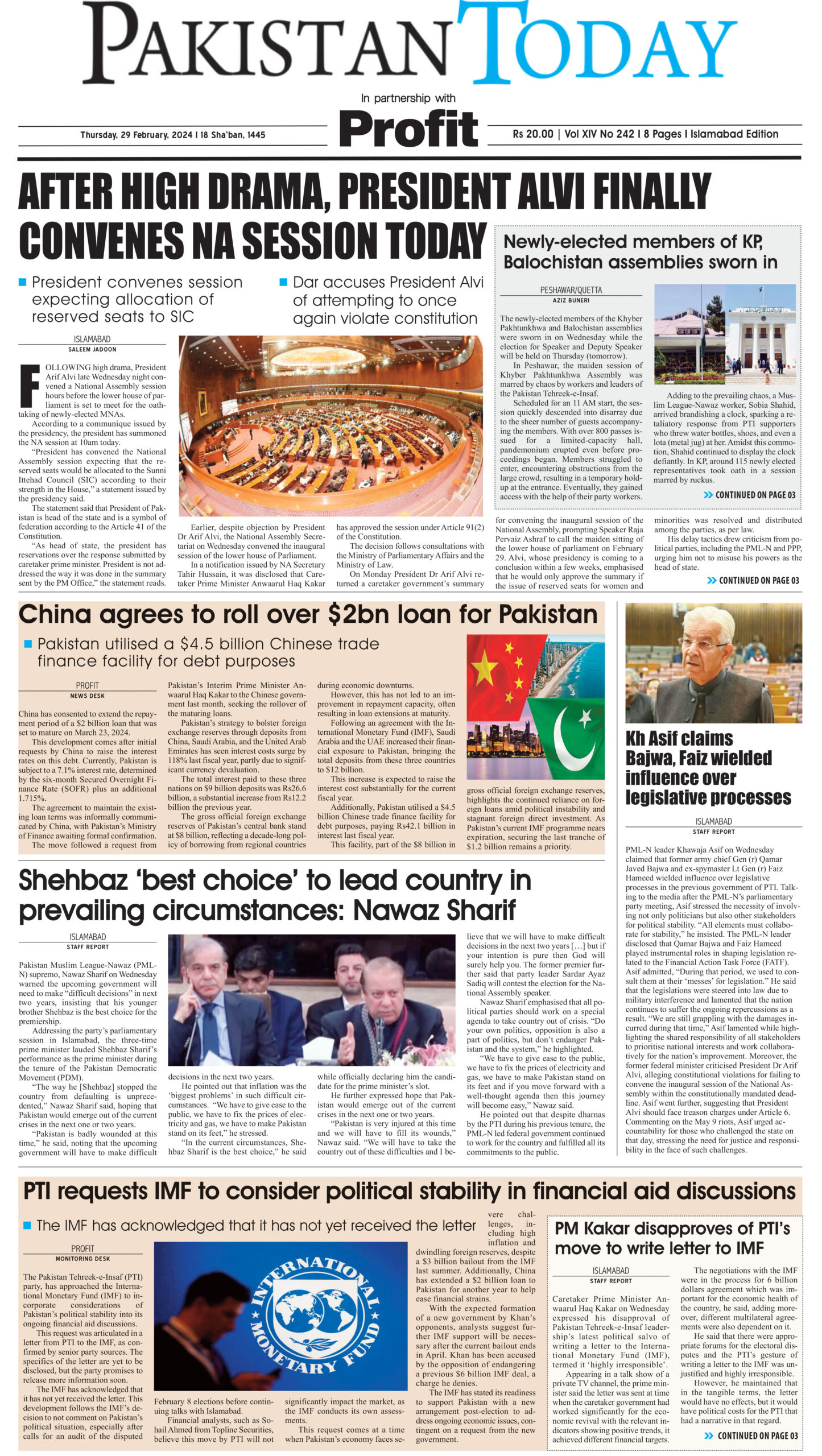 Epaper_24-02-29 ISB | Pakistan Today