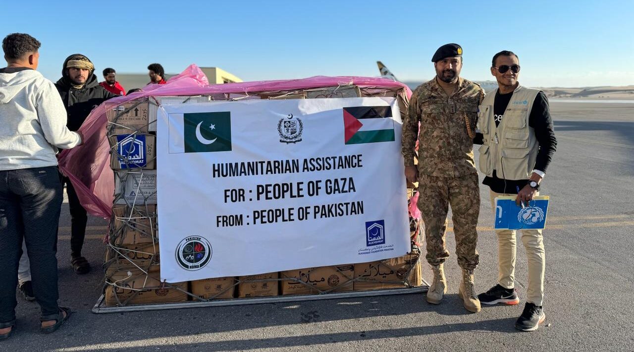 NDMA's 20th consignment of aid reaches war-hit Lebanon and Syria