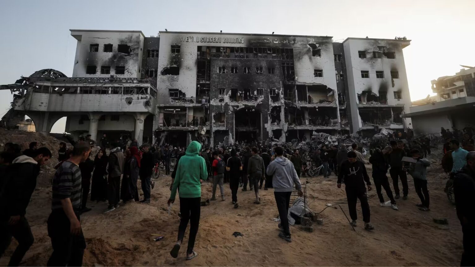 Gaza’s Al-shifa Hospital In Ruins After 6 Months Of Israeli Attacks 