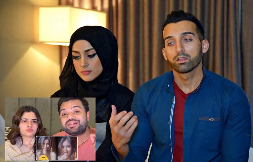 Youtuber Sham Idrees reacts to Ducky Bhai’s wife Aroob Jatoi’s deepfake ...