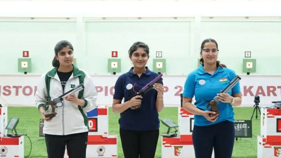 Pakistani shooters clinch gold and silver at Thailand championship mharis