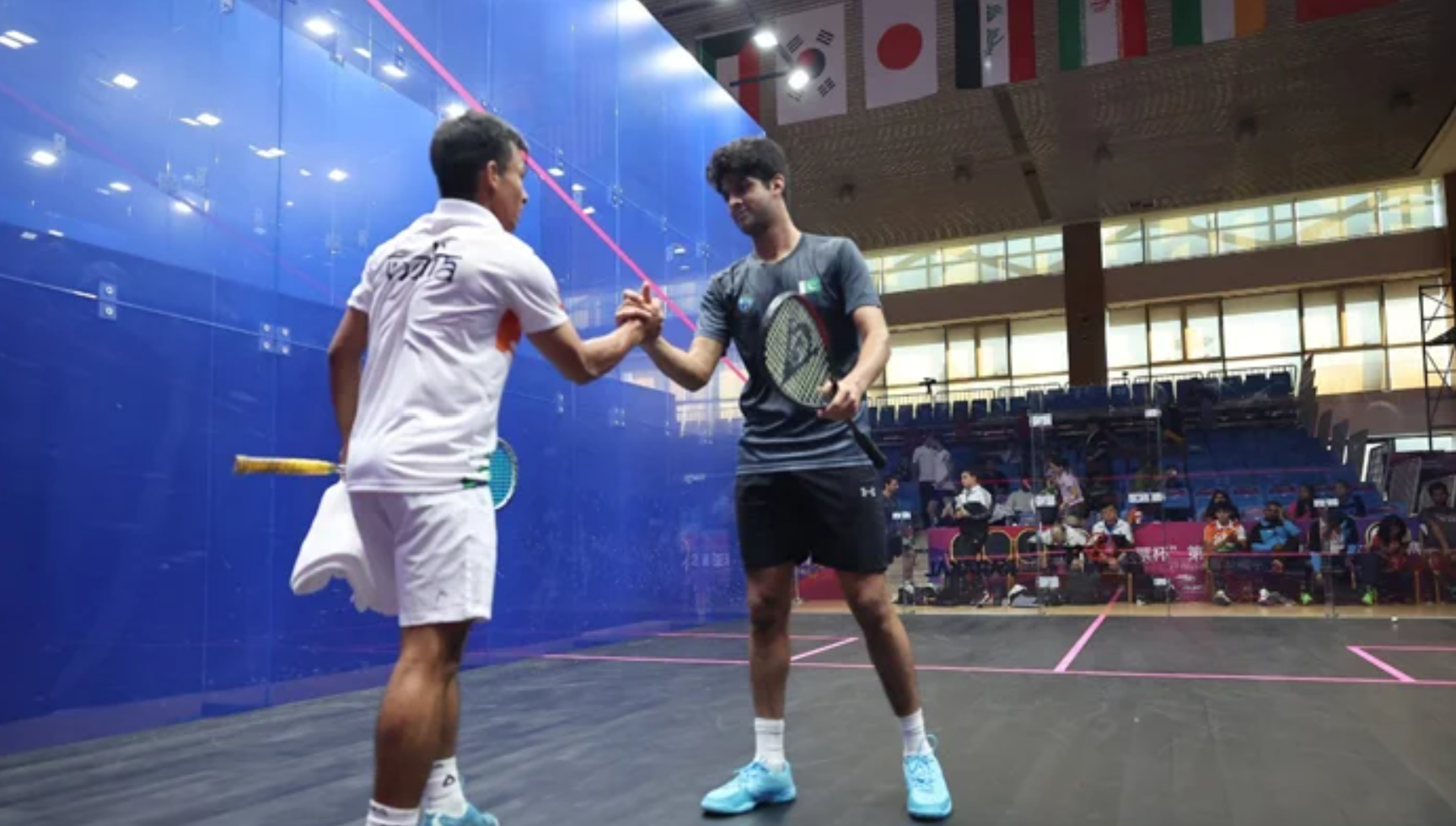 Asim Khan leads Pakistan to victory over India at Asian Squash Championship mharis