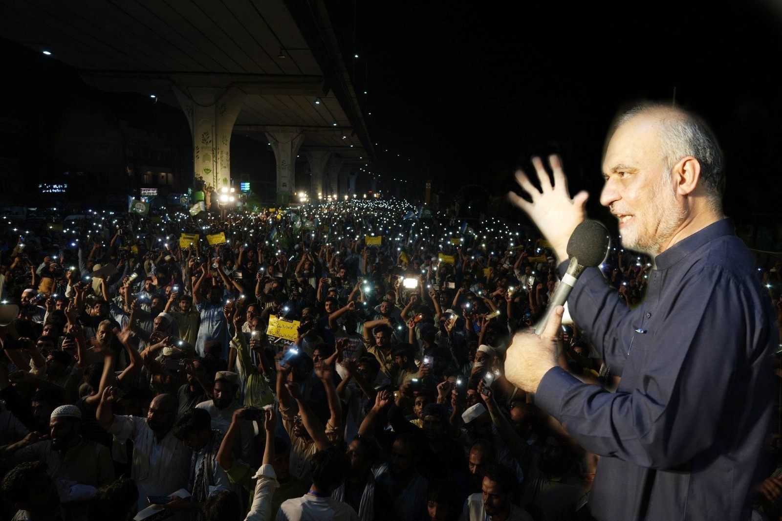 JI chief threatens to expand protests across country if demands not met