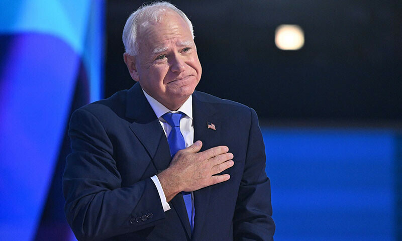 Democratic VP pick Tim Walz accepts nomination at party convention Dtrends