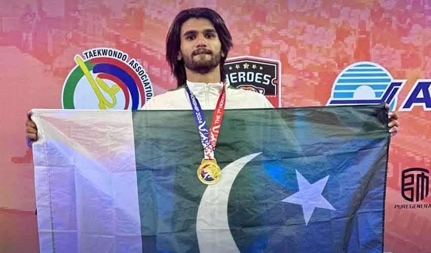 Pakistan gets another gold as Amir Khan wins world Taekwondo contest ...