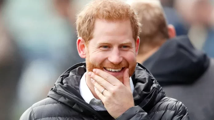 Picture shows Prince Harry, Duke of Sussex in a cheerful mood ahead of his 40th birthday celebrations