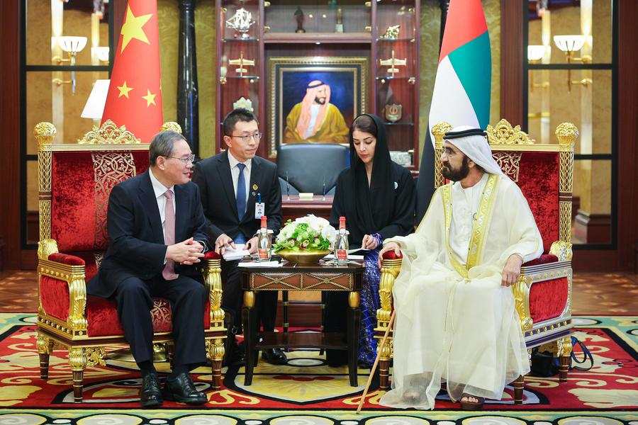 Chinese premier urges Chinese, UAE enterprises to seize cooperation opportunities Dtrends