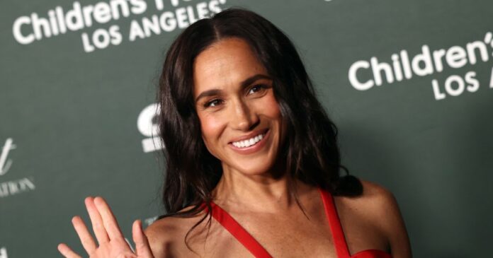 Meghan Markle pictured at the Children's Hospital Los Angeles Gala 2024.