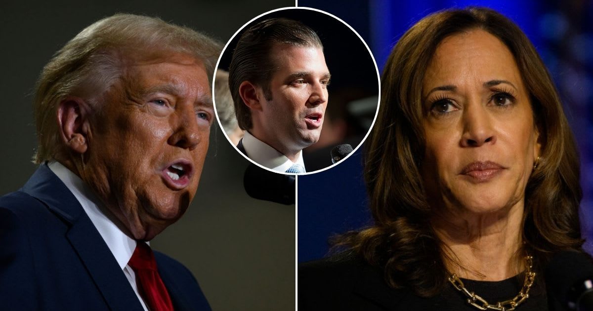 Trump Jr. reveals why his father refuses a second debate with Kamala Harris