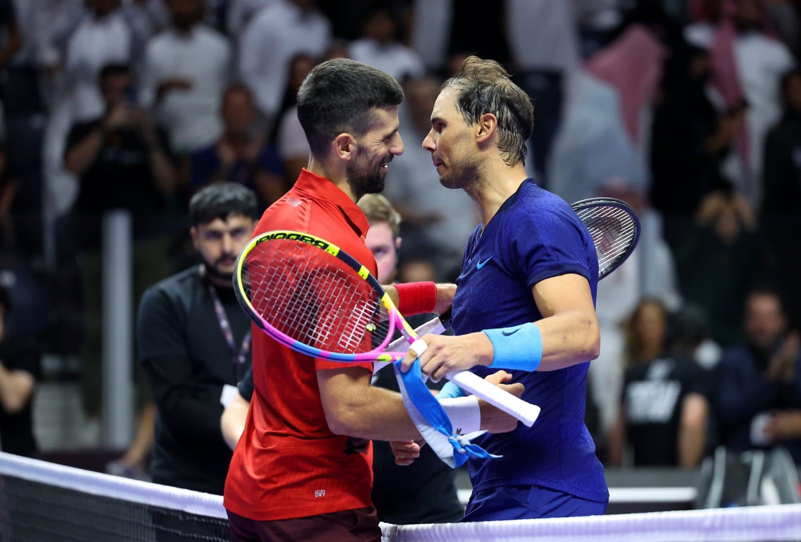 ‘Don’t quit tennis’: Djokovic appeals to Nadal after ‘amazing rivalry’

 Up trends