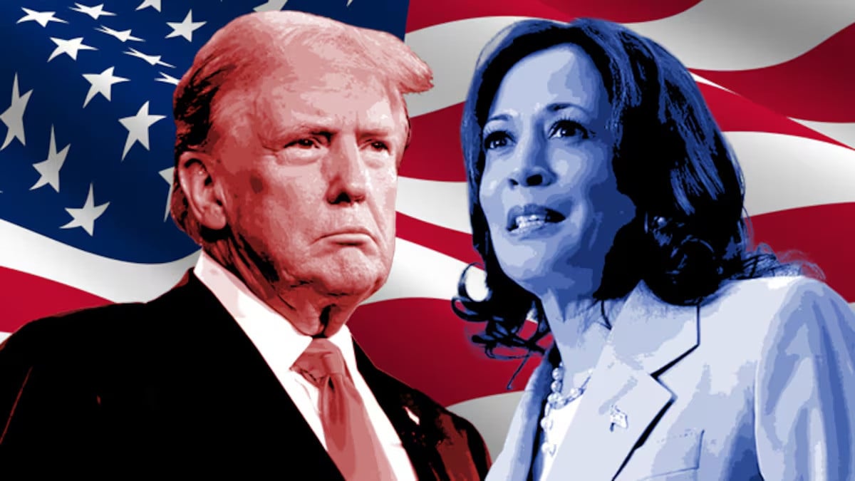 The poll reveals that Trump has a narrow 2% lead over Harris

 – Newsad