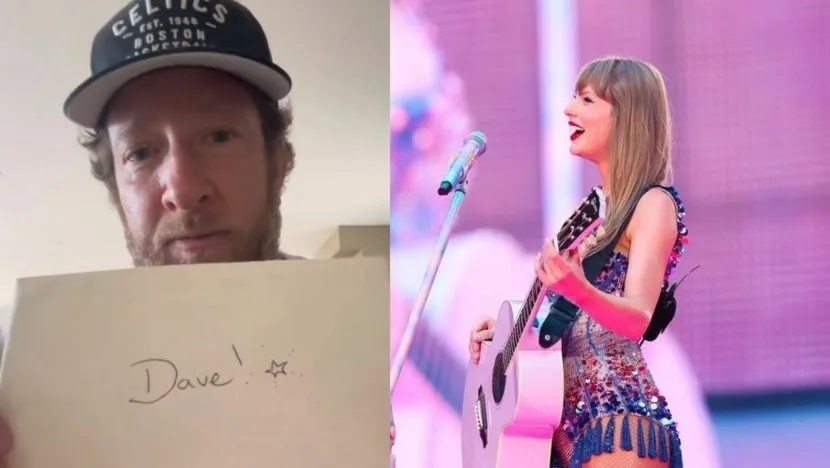 Taylor Swift thanks Dave Portnoy with a personal note delivered by her  brother at Eras Tour | Pakistan Today