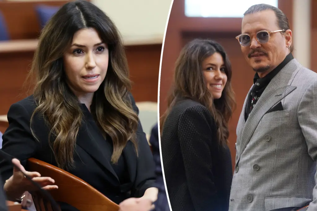 Johnny Depp’s Lawyer Camille Vasquez Shuts Down Dating Rumors: 'He's Not My Type'