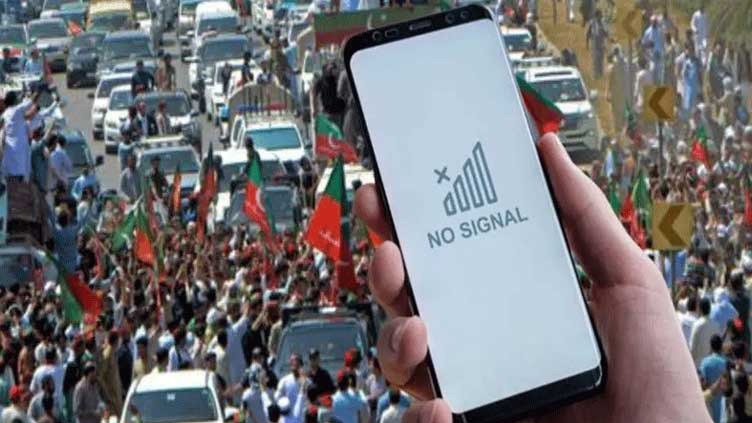 Internet services partially restored in twin cities after PTI protest ends