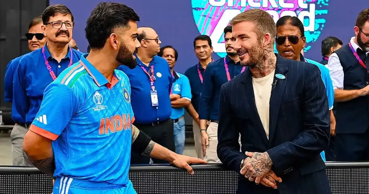 David Beckham wishes Virat Kohli a happy birthday, shares memory of Wankhede

 – Newsad