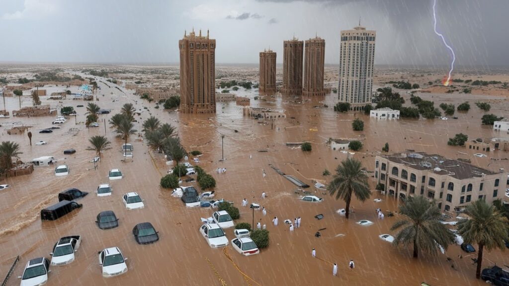 Red alert issued in Jeddah, Madinah as rainstorms, flash floods hit ...