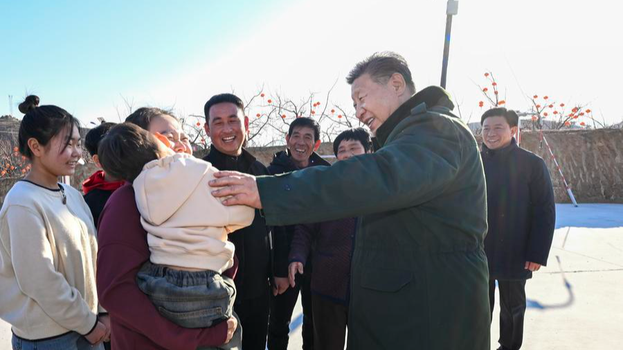 President Xi Jinping Says People Can Always Count on CPC, Government in Difficult Times