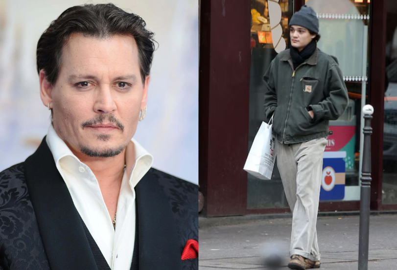 Johnny Depp's Son Jack Makes Rare Public Appearance in Paris