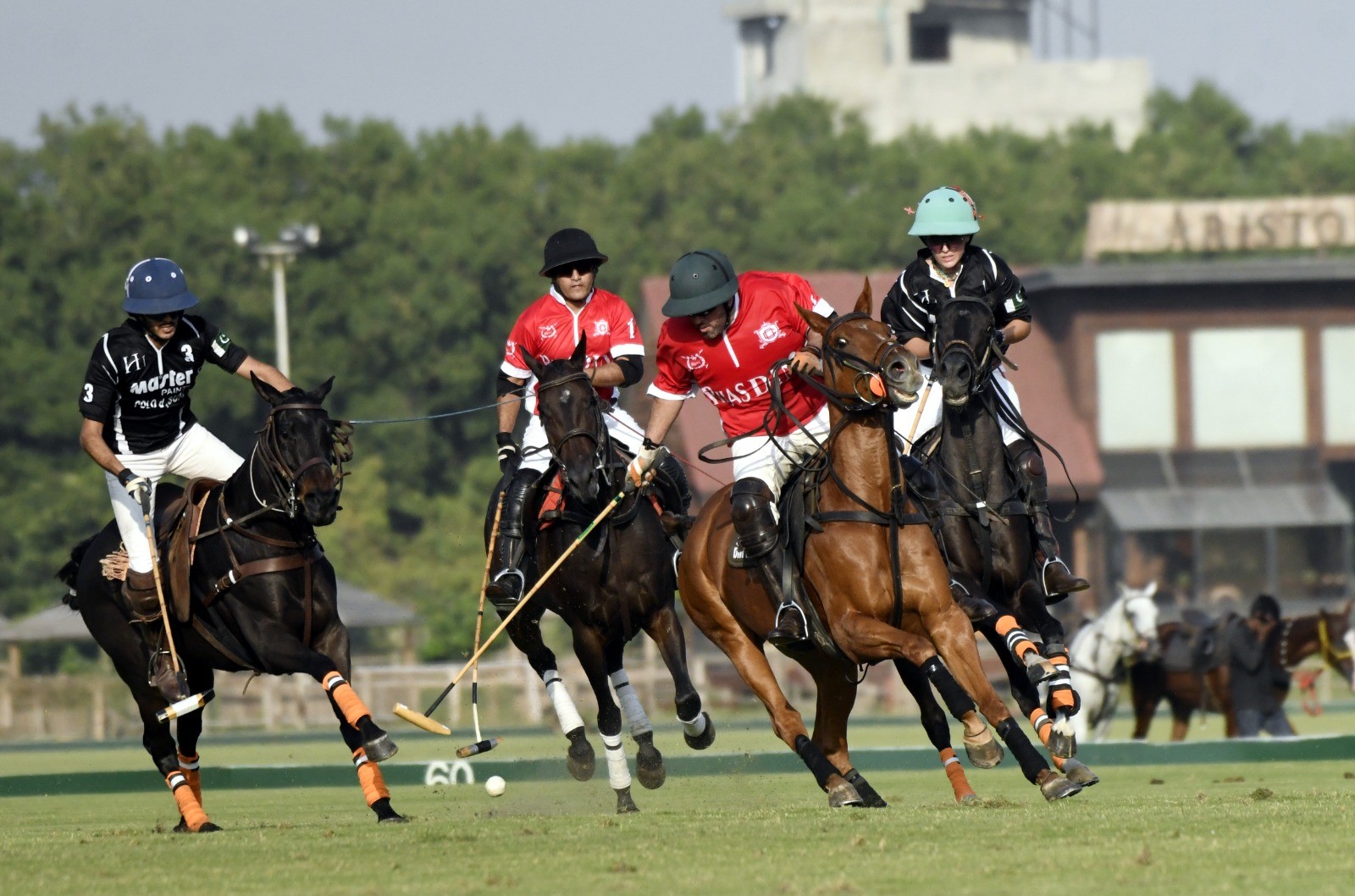 Master Paints, Rijas/Din Polo rule day one at Lahore Smart City Pink Polo Cup